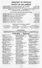 Directory of Officials - Los Angeles County, Los Angeles and Los Angeles County 1949